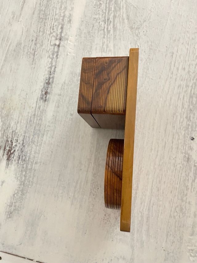 pieza vintage de madera