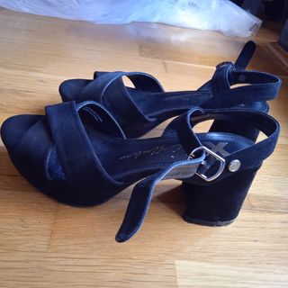 Sandalias XTI negras mujer - Talla 37