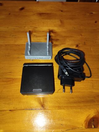 Game Boy Advance SP negra