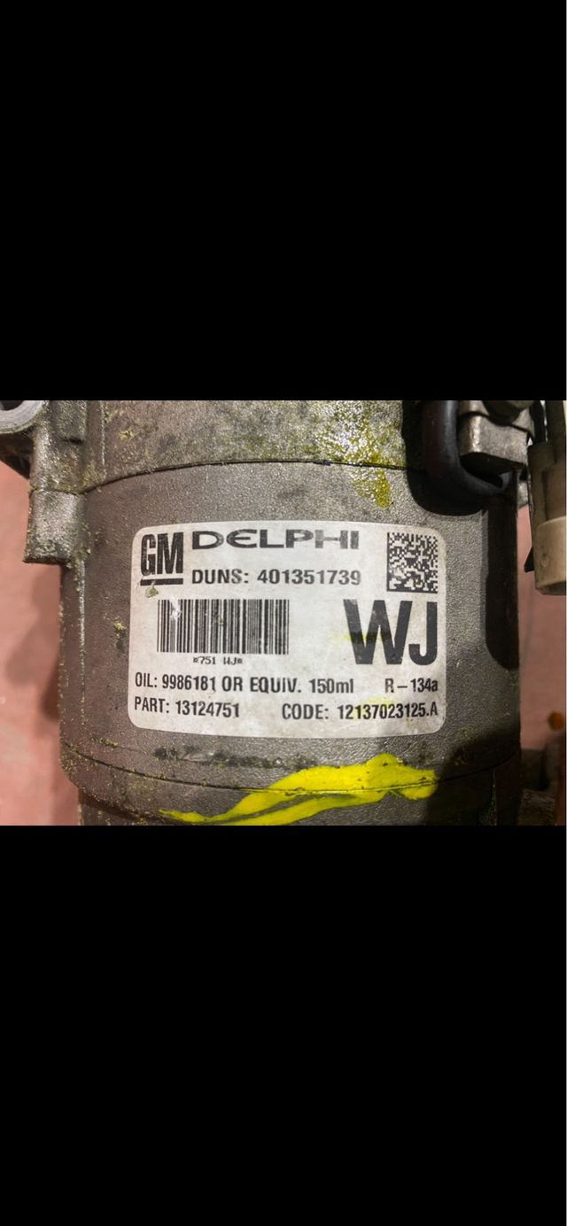 Compresor A/C Opel Astra/Zafira