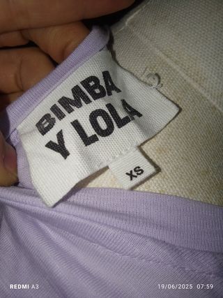 Mini falda azul plata - T.XS