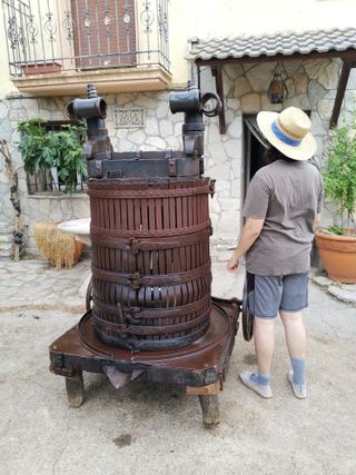 Prensa de Vino Antigua ARMENGOL Hns.CERVERA