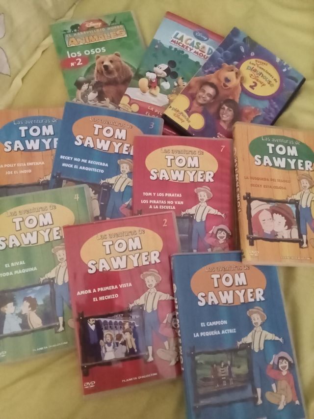 DVDs infantiles: Tom Sawyer y más títulos