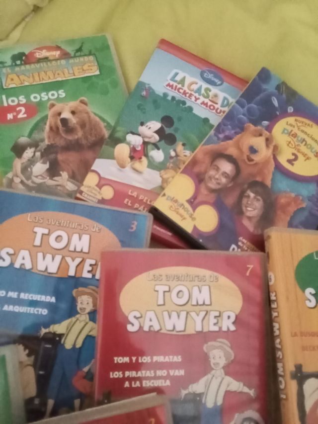 DVDs infantiles: Tom Sawyer y más títulos