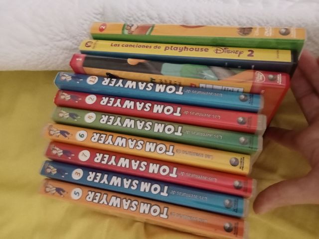 DVDs infantiles: Tom Sawyer y más títulos