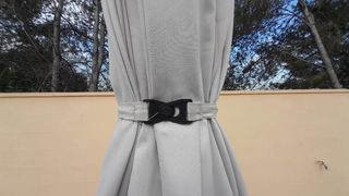 Parasol terraza beige