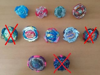 Trottole Peonza Beyblade bambini giochi juguetes