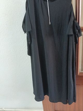 Vestido negro premamá talla 44