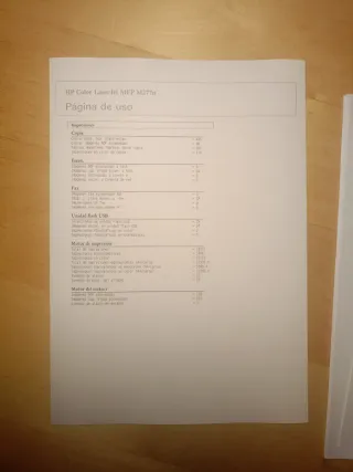 Impresora HP Color LaserJet Pro MFP M277n