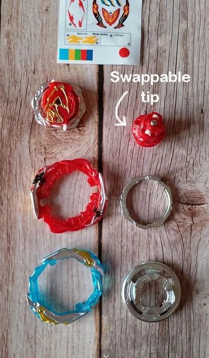 Trottola peonza bambini bey blade Zest Achilles