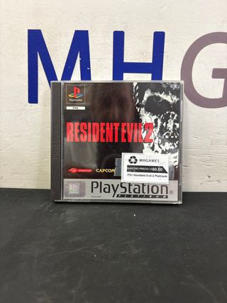 PS1 Resident Evil 2 Platinum - PAL