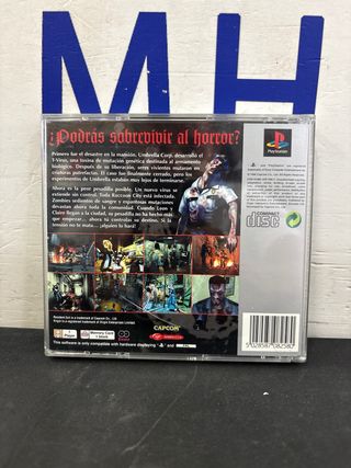 PS1 Resident Evil 2 Platinum - PAL