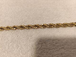 Cadena Lotus oro 18k - 950mi