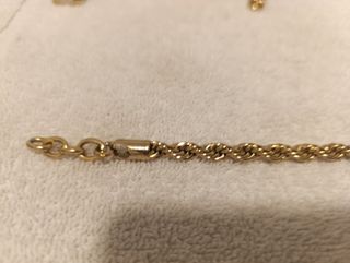 Cadena Lotus oro 18k - 950mi