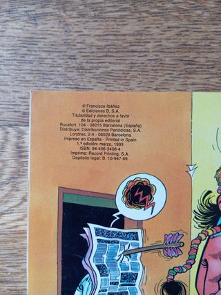 Cómic de Mortadelo y Filemón  Colección Olé