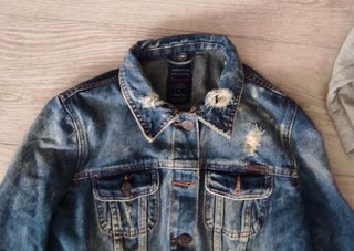 Chaqueta vaquera Bershka con capucha t-S