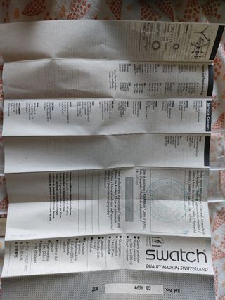 Swatch quartz Atlanta 1996 - Orologio Vintage