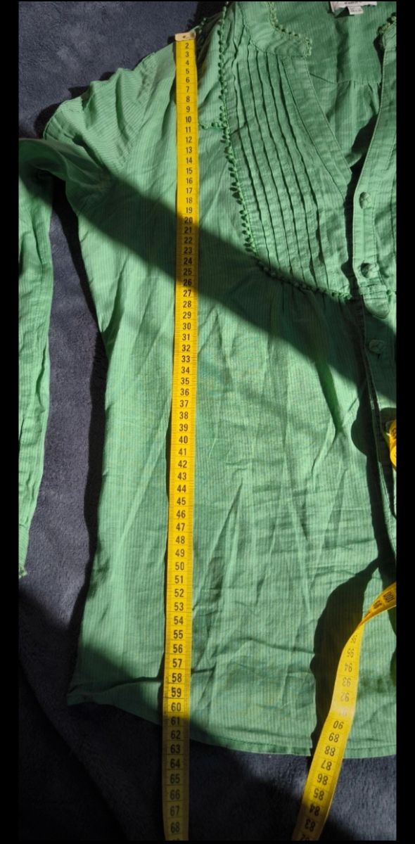 Camisa Cortefiel verde