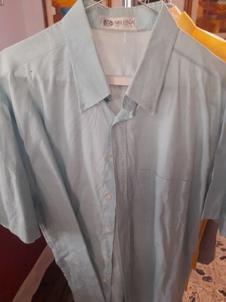 Camicia MILENA uomo verde acqua