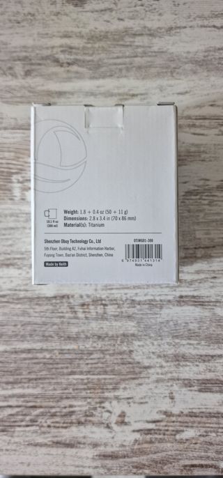 Taza Titanio OLIFE - 300ml