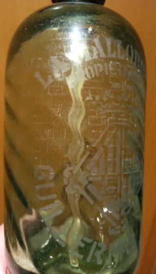 Sifon antiguo La Mallorquina