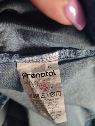 Blusa premamá Prenatal S