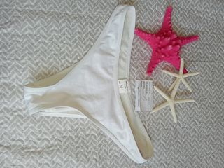 Braguitas bikini LOVERENTAL blancas M