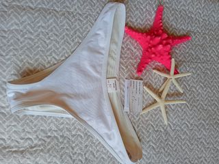 Braguitas bikini LOVERENTAL blancas M