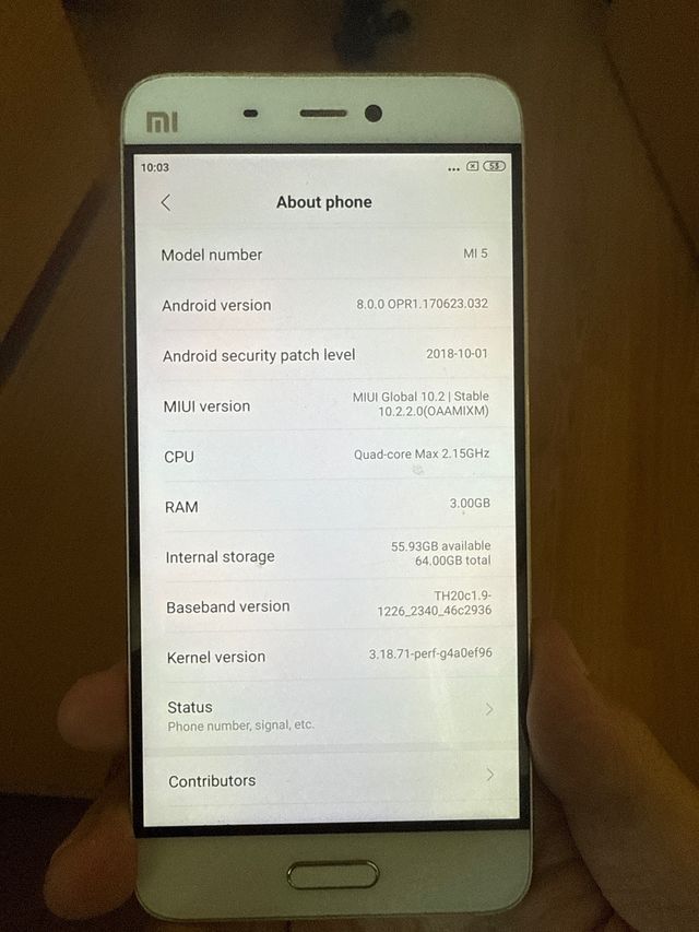 Xiaomi Mi 5 Branco - 64GB