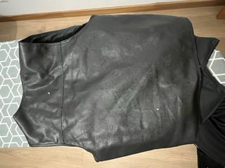 Chaleco negro motorista