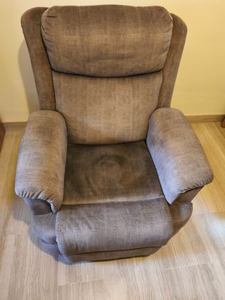 Sillón Relax eléctrico marrón