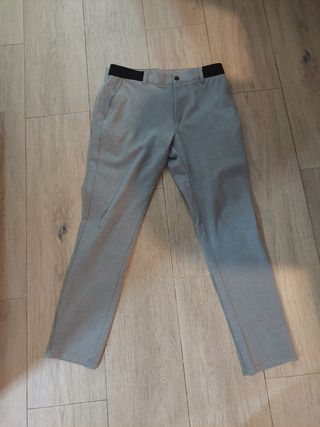 Traje Zara Hombre M - Negro Gris