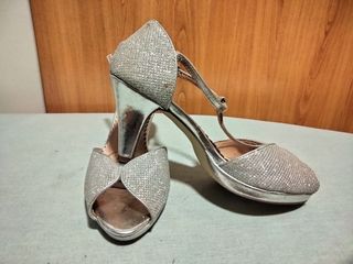 Zapatos baile plata