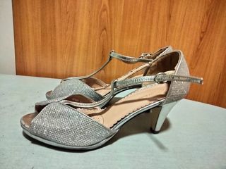 Zapatos baile plata