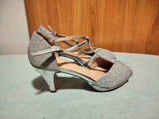 Zapatos baile plata