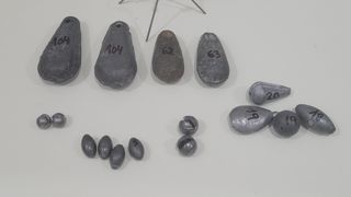 Lote Plomos Pesca Variados - 17uds