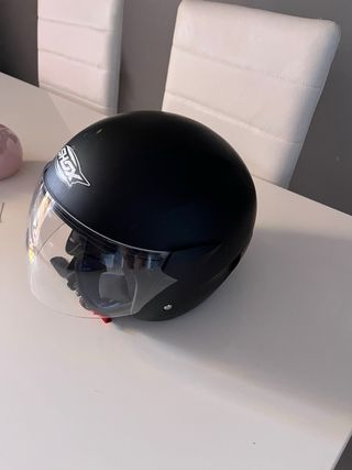 Casco Shox negro mate