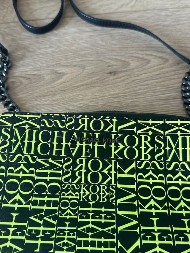 Bolso Michael Kors - Negro y Verde