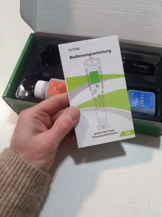 Misuratore pH piscina: test acqua