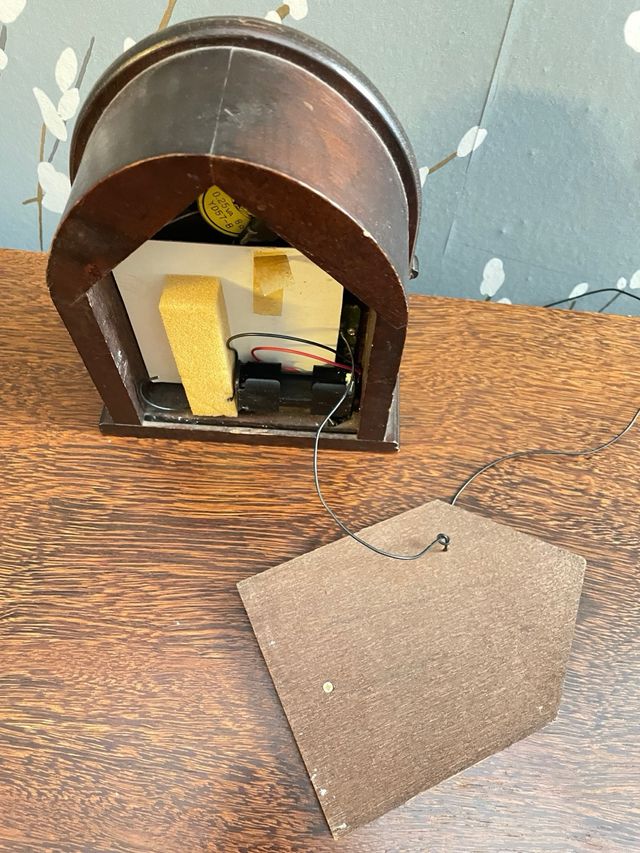 Radio vintage madera años 30