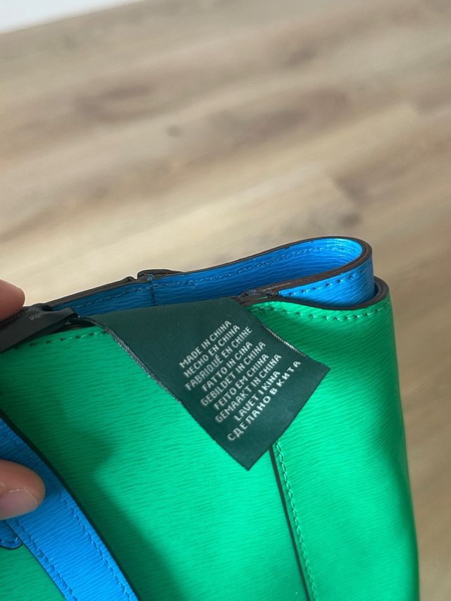 Bolso Polo Ralph Lauren - Azul y Verde