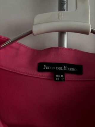 Vestido Purificación García rosa - talla 40