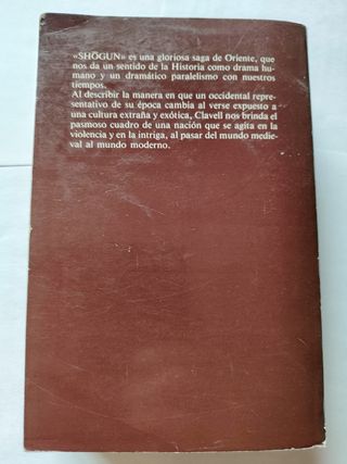 Shógun. Novela histórica. J. Ferrer Aleu.