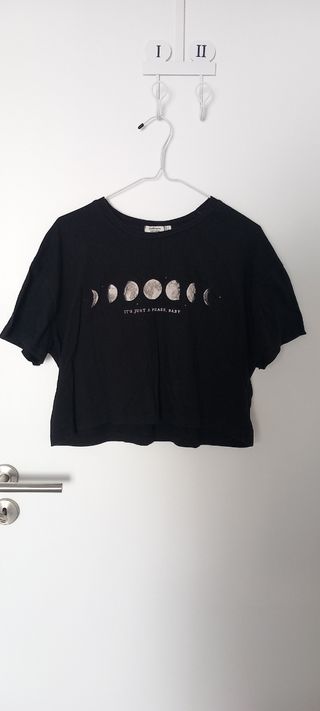 T-shirt Cropped Stradivarius