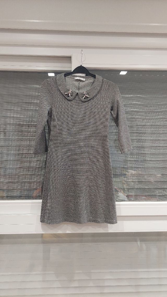 Vestido Mango XS - Gris
