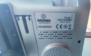 BRONDI TV-100 VIDEO FRAME SILVER