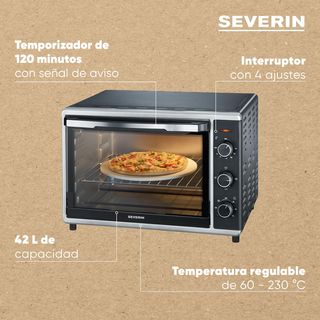 Horno SEVERIN convección 42x51cm