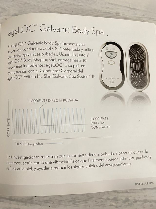 NuSkin ageLOC Galvanic Body Spa