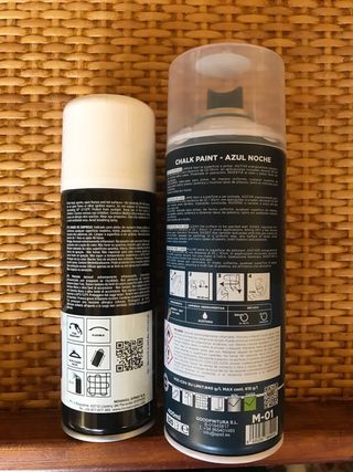 Pinturas spray azul: Pinty Plus & SPSIL