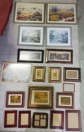 Cuadros antiguos. 